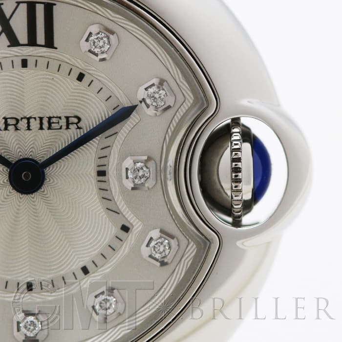新品)CARTIER カルティエ バロンブルー SM 11Pダイヤ WE902073（商品ID