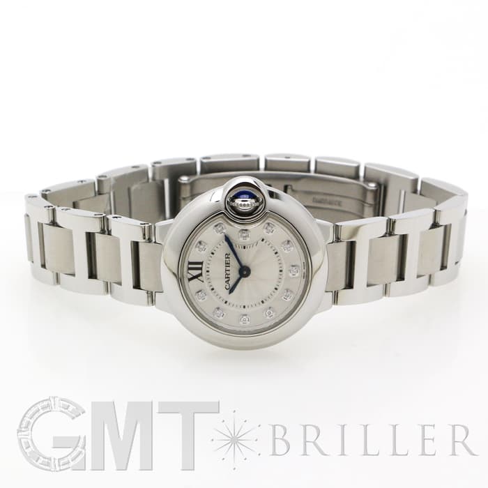 新品)CARTIER カルティエ バロンブルー SM 11Pダイヤ WE902073（商品ID