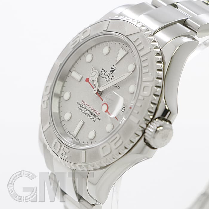 中古)ROLEX ロレックス ヨットマスター ロレジウム 16622 シルバー D番