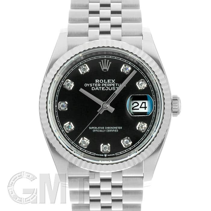 未使用)ROLEX ロレックス デイトジャスト 36 126234G ブラック 未使用)ROLEX ロレックス デイトジャスト 36 126234G ブラック