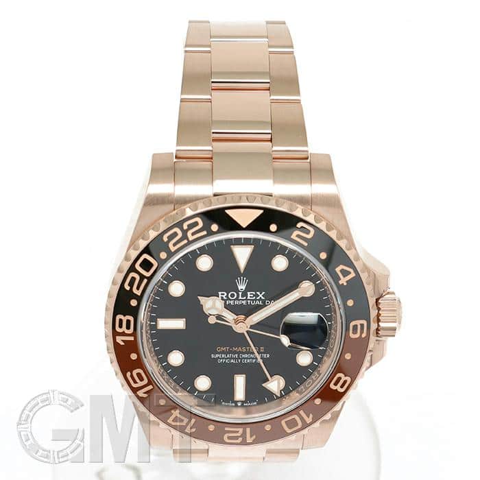 中古)ROLEX ロレックス GMTマスター II 126715CHNR ブラック/ブラウン