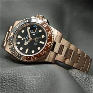 中古)ROLEX ロレックス GMTマスター II 126715CHNR ブラック/ブラウン