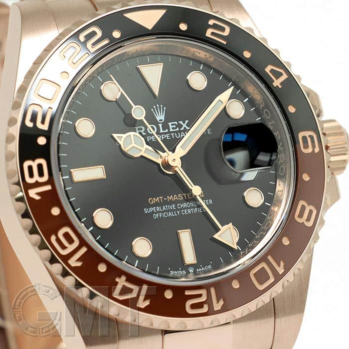 中古)ROLEX ロレックス GMTマスター II 126715CHNR ブラック/ブラウン
