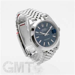 ▲美品 ROLEX デイトジャスト ジュビリーブレス 2コマ K18/SS 126300 ROLEX（ロレックス） デイトジャスト41 ブラック/バー/5列