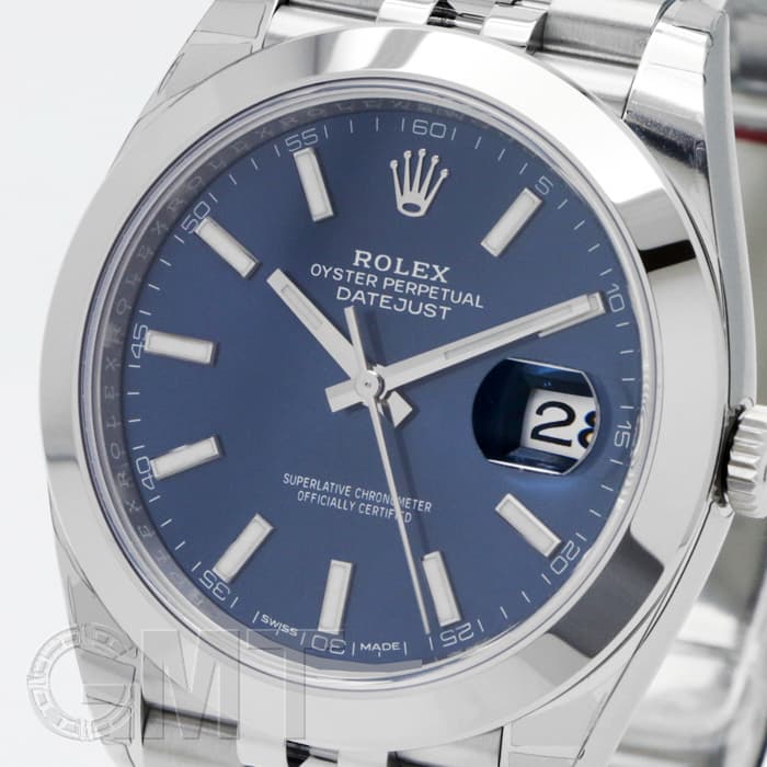 新品)ROLEX ロレックス デイトジャスト 41 126300 ブルー ジュビリー