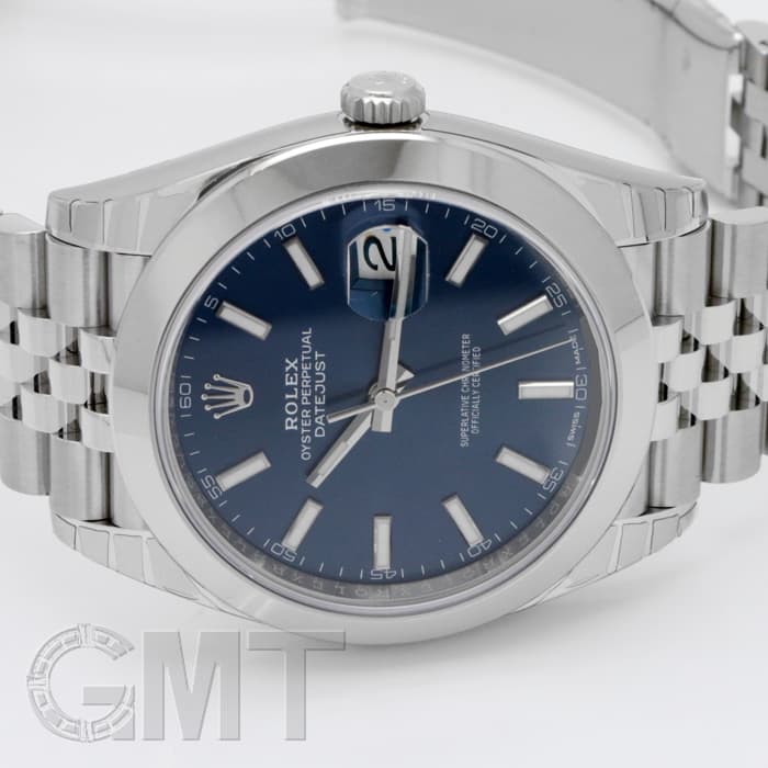 新品)ROLEX ロレックス デイトジャスト 41 126300 ブルー ジュビリー