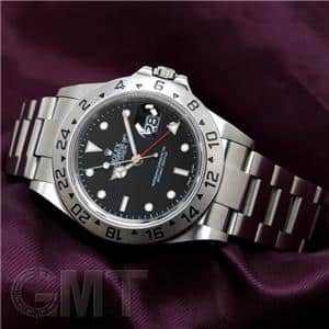 ROLEX ロレックス エクスプローラー II 16570 ブラック メイン