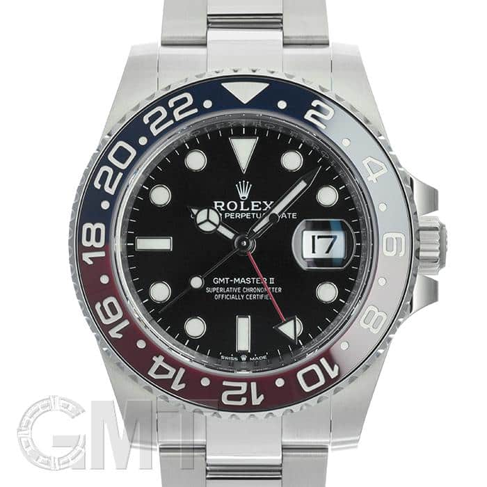中古)ROLEX ロレックス GMTマスター II 126710BLRO ブルーレッド