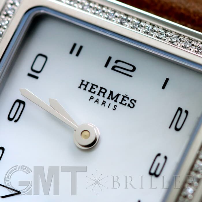 新品)HERMES エルメス Hウォッチ 046512WW00 HH1.235.216/SW18（商品ID