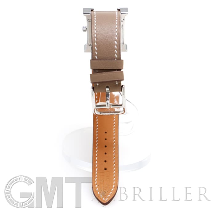 新品)HERMES エルメス Hウォッチ 046512WW00 HH1.235.216/SW18