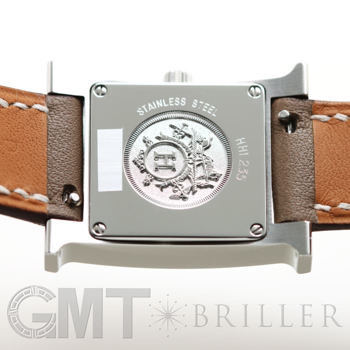 新品)HERMES エルメス Hウォッチ 046512WW00 HH1.235.216/SW18（商品ID