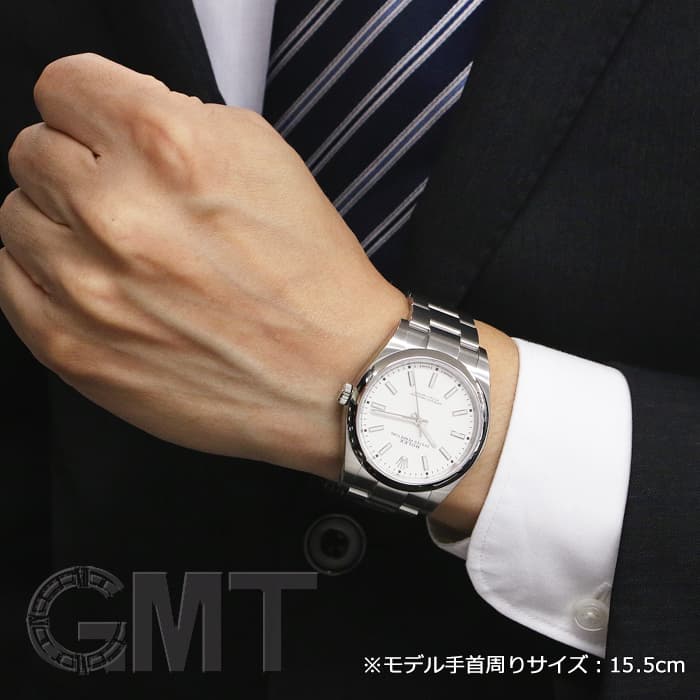 中古)ROLEX ロレックス オイスターパーペチュアル 39 114300 ホワイト