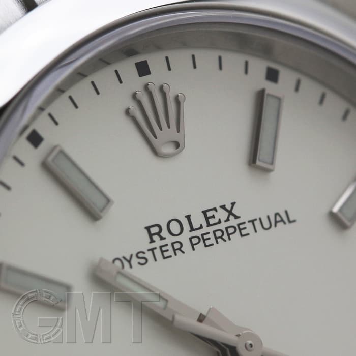 中古)ROLEX ロレックス オイスターパーペチュアル 39 114300 ホワイト