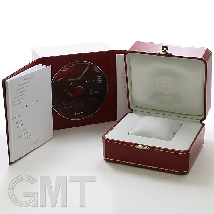 カルティエ(付属品) 中古)CARTIER カルティエ カリブル ドゥ カルティエ クロノグラフ