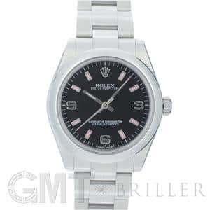 ROLEX ロレックス オイスターパーペチュアル 177200 ブラック 369 ピンクバー メイン