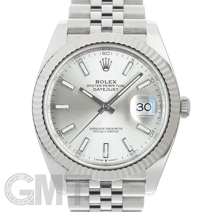 中古)ROLEX ロレックス デイトジャスト 41 126334 シルバー ジュビリー