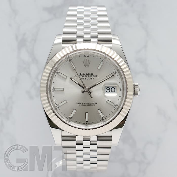 中古)ROLEX ロレックス デイトジャスト 41 126334 シルバー ジュビリー