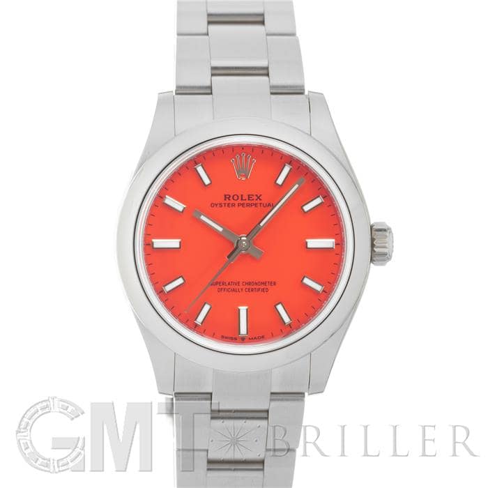 中古)ROLEX ロレックス オイスターパーペチュアル 31 277200 コーラル