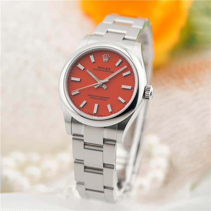 中古)ROLEX ロレックス オイスターパーペチュアル 31 277200 コーラル