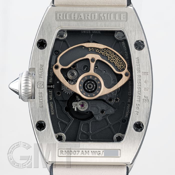 中古)RICHARD MILLE リシャール ミル オートマチック RM007 ベゼルトップパヴェダイヤ（商品ID：3717000072568）詳細ページ  | 腕時計のGMT｜中古ブランド時計の販売買取も。ロレックス買取強化中