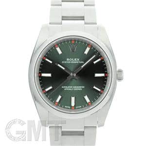ROLEX ロレックス オイスターパーペチュアル 114200 オリーブグリーン メイン