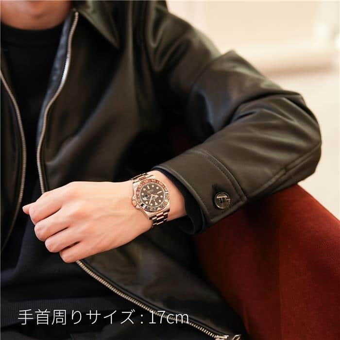 中古)ROLEX ロレックス GMTマスター II 126711CHNR ブラック/ブラウン