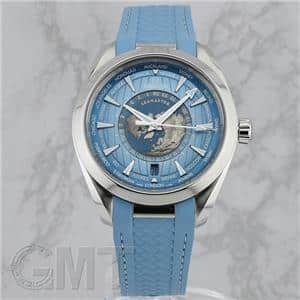 OMEGA オメガ シーマスター アクアテラ GMT ワールドタイマー サマーブルー 220.12.43.22.03.002 メイン
