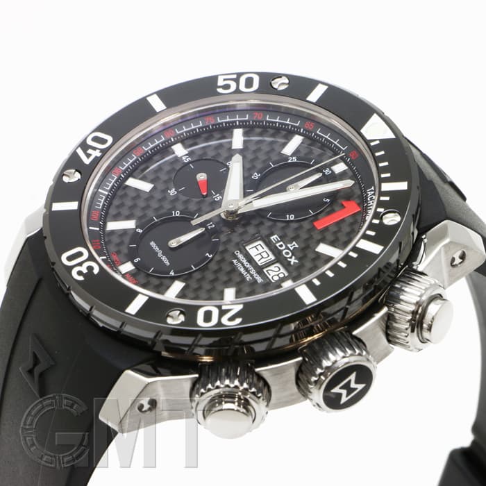 中古)EDOX エドックス クラス1 クロノグラフ ブラック 01114-3-NIN 