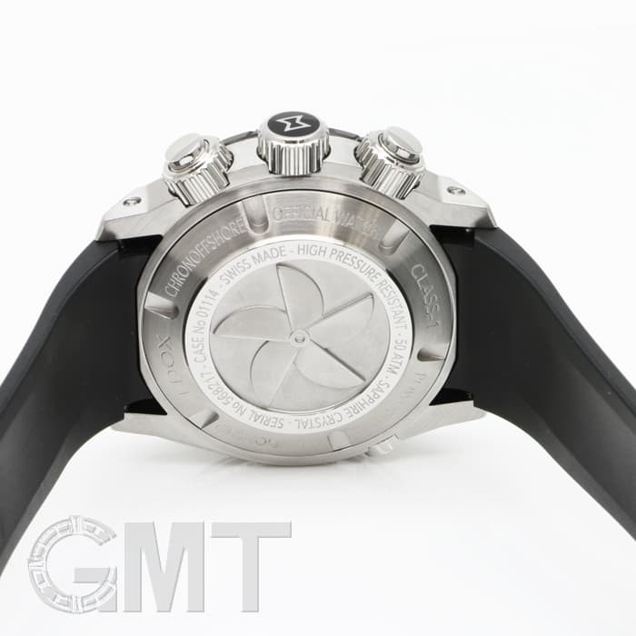 中古)EDOX エドックス クラス1 クロノグラフ ブラック 01114-3-NIN