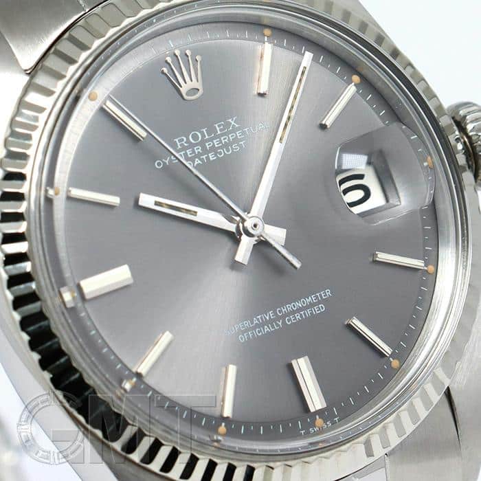 中古)ROLEX ロレックス デイトジャスト 36 1601 グレー（商品ID