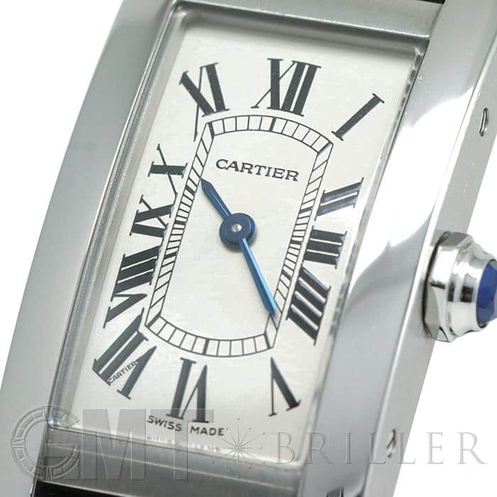 中古)CARTIER カルティエ タンク アメリカン SM WSTA0016 シルバー