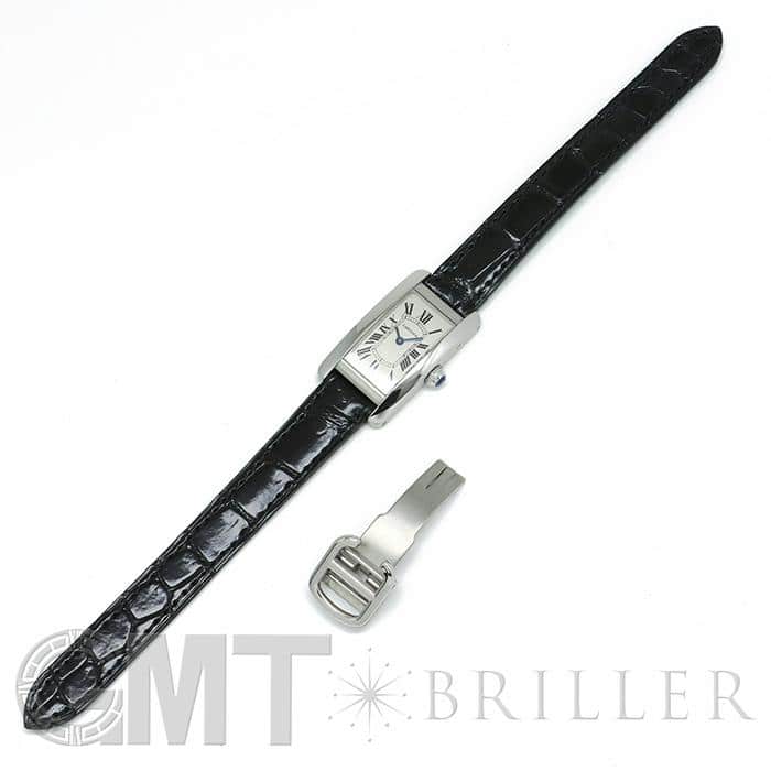 中古)CARTIER カルティエ タンク アメリカン SM WSTA0016 シルバー