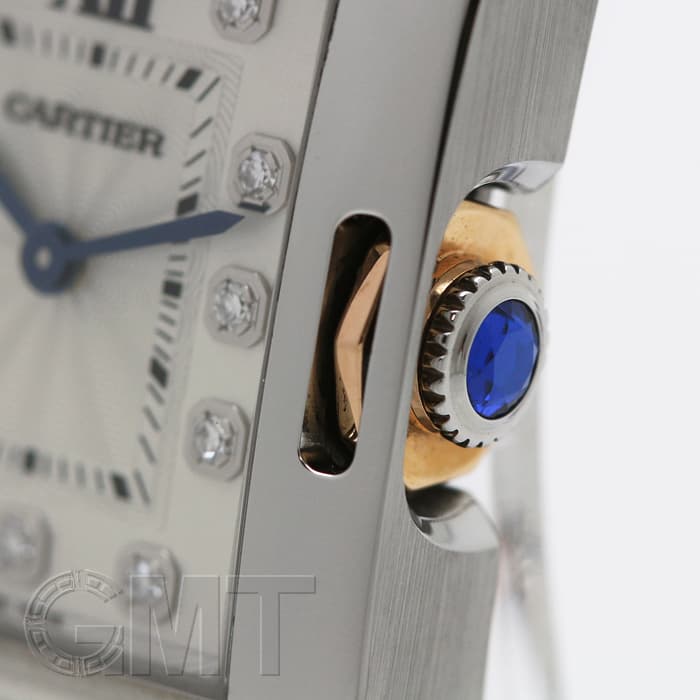 カルティエ 腕時計コマのみ タンクアングレーズSM 中古超美品！(12036) 新品)CARTIER カルティエ タンク アングレーズ SM WT100024（商品ID