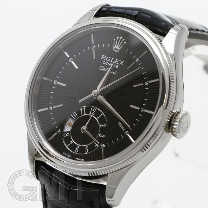 新品)ROLEX ロレックス チェリーニ デュアルタイム 50529 ブラック