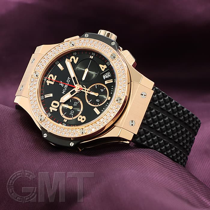 新品)HUBLOT ウブロ ビッグバン ゴールド ダイヤモンド 341.PX
