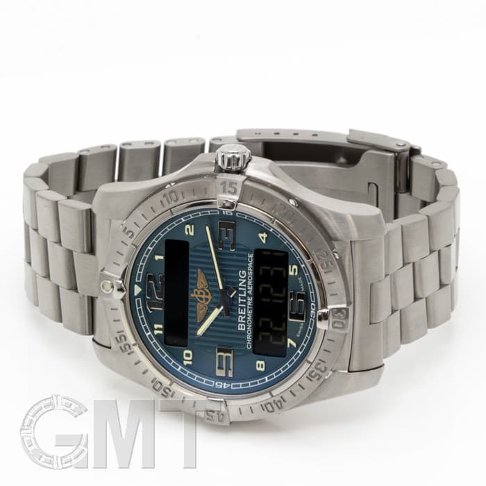 中古)BREITLING ブライトリング エアロスペース アバンタージュ ブルー