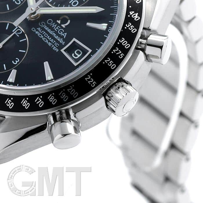 中古)OMEGA オメガ スピードマスター デイト 3210.50 ブラック（商品ID