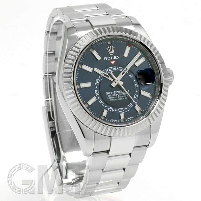 中古)ROLEX ロレックス スカイドゥエラー 326934 ブルー オイスター