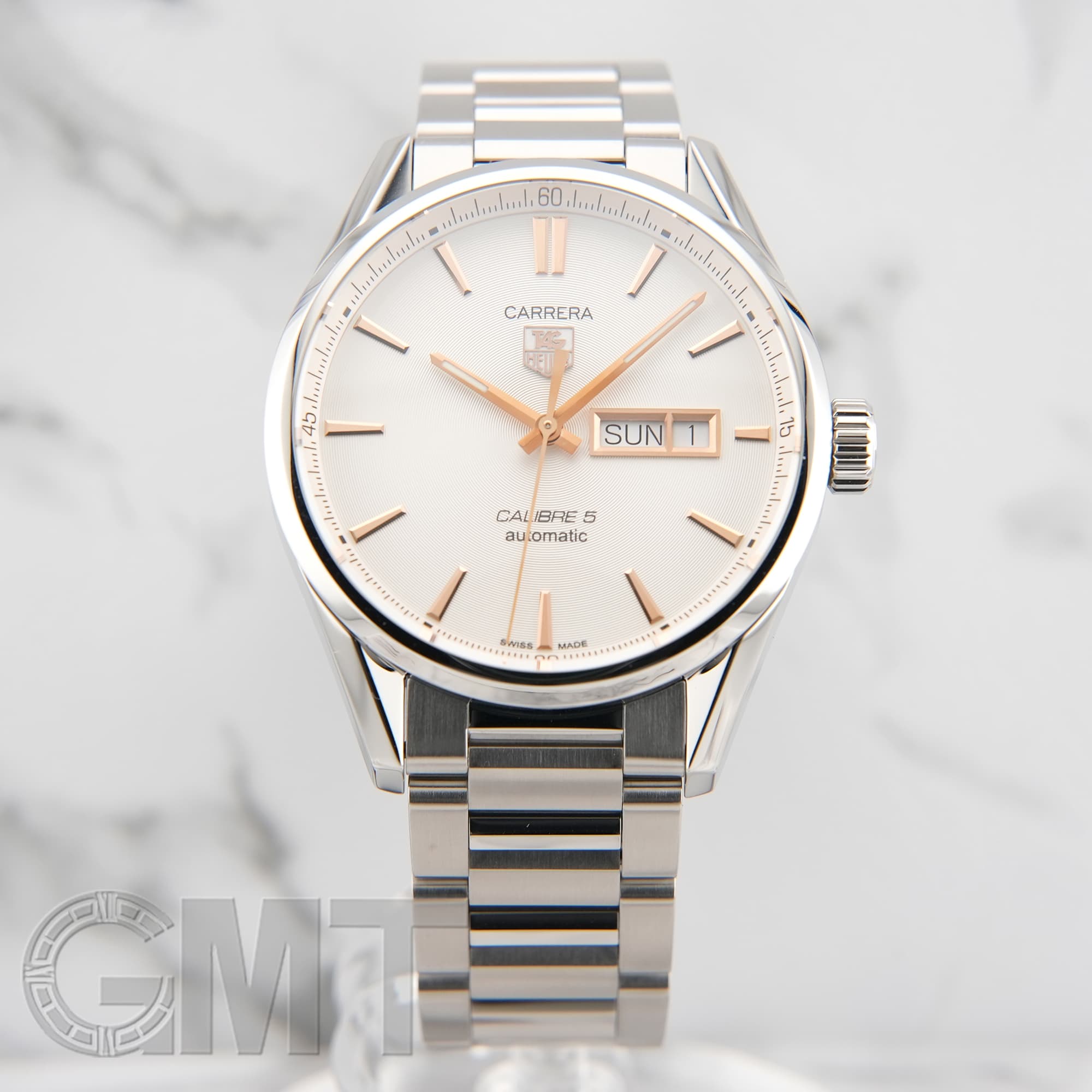 中古)TAG HEUER タグ・ホイヤー カレラ デイデイト シルバー WAR201D