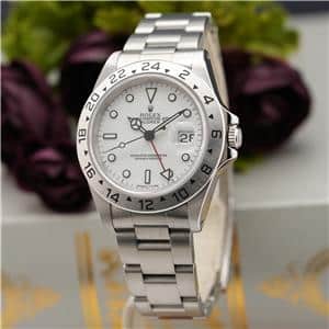 ROLEX ロレックス エクスプローラー II 16570 ホワイト トリチウム