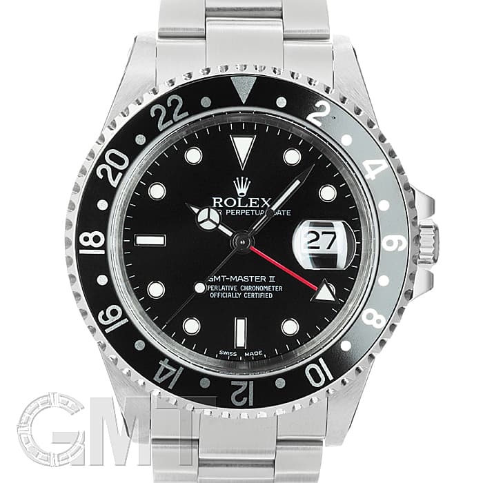 【数々のアワードを受賞】 中古)ROLEX ブラック（商品ID 16710 II GMTマスター ロレックス 時計