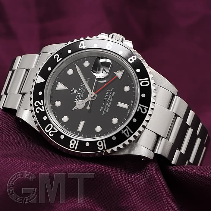 中古)ROLEX ロレックス GMTマスター II 16710 ブラック（商品ID