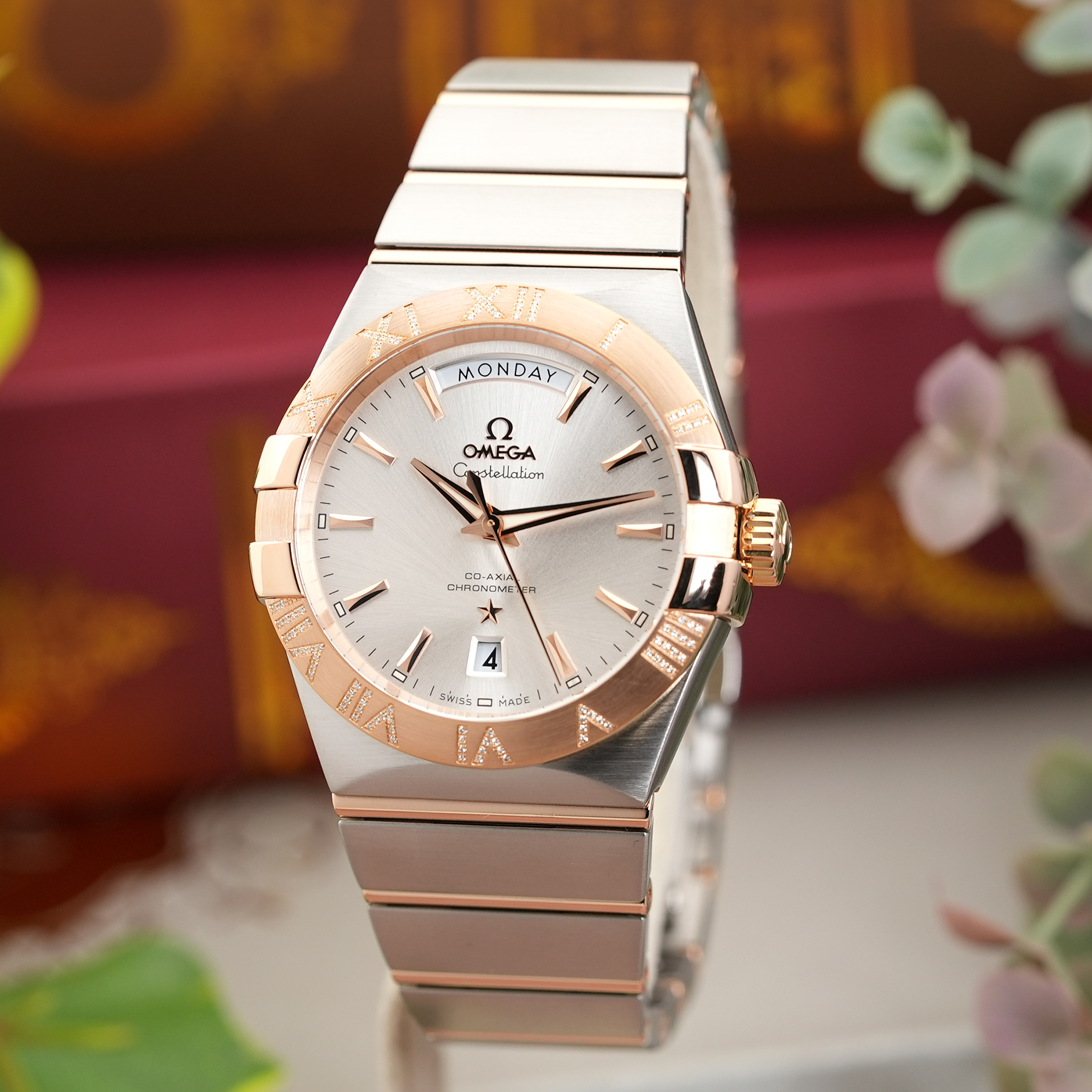 中古)OMEGA オメガ コンステレーション デイデイト 38mm 123.25.38.22