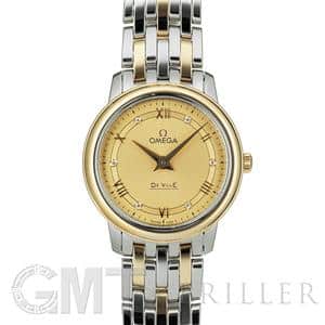 OMEGA オメガ デ・ヴィル プレステージ クオーツ 27.4mm 424.20.27.60.58.003 シャンパン 6Pダイヤ メイン