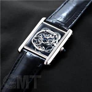 CARTIER カルティエ タンク ルイカルティエ スケルトン W5310012 メイン