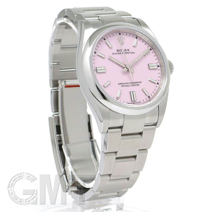 ロレックス オイスターパーペチュアル36 126000 キャンディピンク ランダム番 メンズ 中古 腕時計 中古)ROLEX ロレックス オイスターパーペチュアル 36 126000