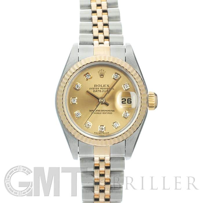 中古)ROLEX ロレックス デイトジャスト 26mm 79173G シャンパン（商品