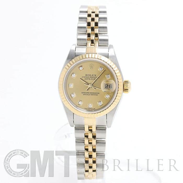 中古)ROLEX ロレックス デイトジャスト 26mm 79173G シャンパン（商品