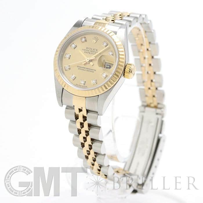 中古)ROLEX ロレックス デイトジャスト 26mm 79173G シャンパン（商品