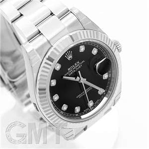 ROLEX ロレックス デイトジャスト 41 126334G ブラック オイスターブレスレット メイン